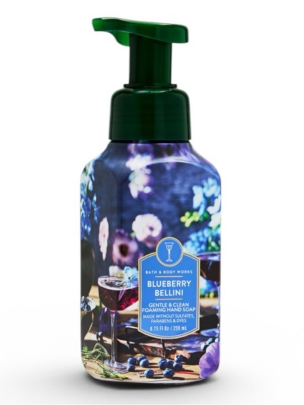 Bath & Body Works BLUEBERRY BELLINI Gentle & Clean Foaming Hand Soap 8.75 fl oz